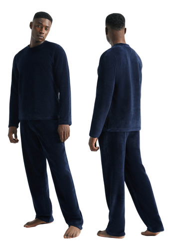 Pijama Masculino Em Fleecê Máximo Conforto Hering Original