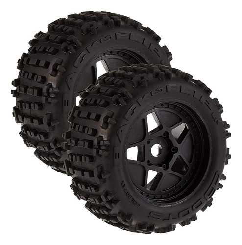 Arrma Backflip Lp 4s 3.8 Rc - Neumáticos De Camión Con Inser