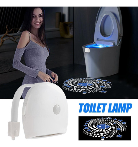 Sensor De Luz Para Inodoro Luz Nocturna Impermeable Para Ino