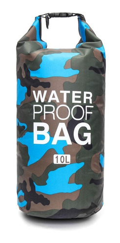 Bolso Estanco Waterproof Camuflado 10 Litros - Premium