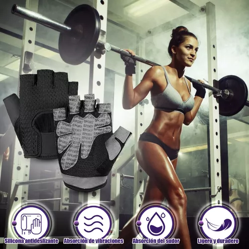 Guantes Gym Tacticos Crossfit Fitness Gimnasio Mujer Hombre