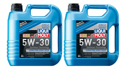 2 Bidones Liqui Moly 5w30 Diesel Dpf Bencina 8 Litros