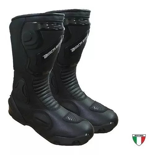 Botas Moto Tcx Touring Lady Aura Impermeable Negro Mujer