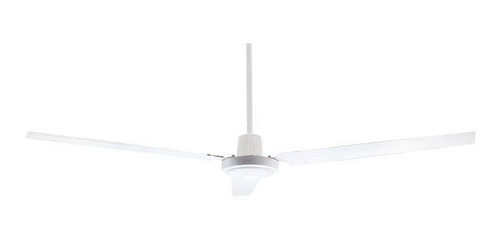 Imagen 4 de 4 de Ventilador Blanco De Techo Grande Tipo Industrial
