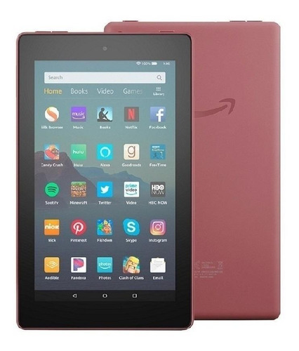Tablet  Amazon Fire HD 10 2019 KFMAWI 10.1" 64GB plum e 2GB de memória RAM