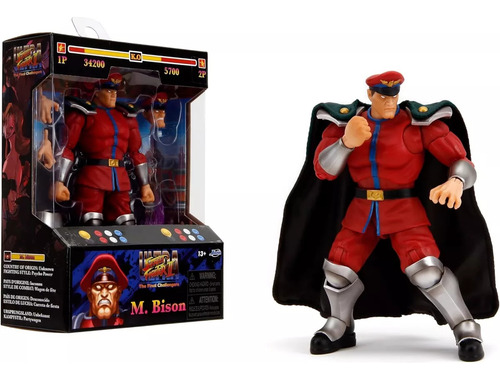 Ultra Street Fighter Ii M. Bison 6-inch Scale Action Figure