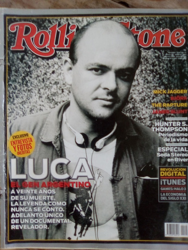 Revista Rolling Stone Gen Luca Prodan Soda Stereo N 116 2007