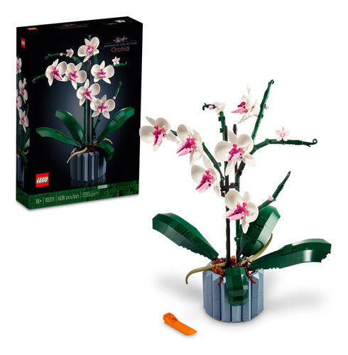 Lego® Icons 10311 Orquídeas, Flores Artificiales Decorativas