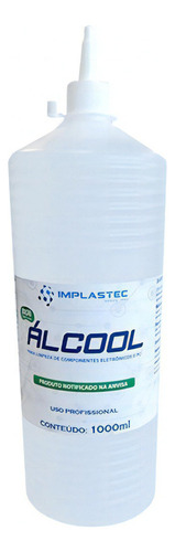 Álcool Isopropílico Limpeza De Eletrônicos E Pci 1 Litro