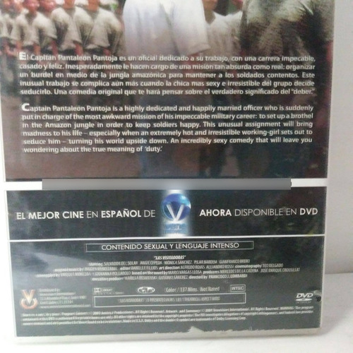 Pantaleón Y Las Visitadoras, Película Original, Cine Peruano (Usado)