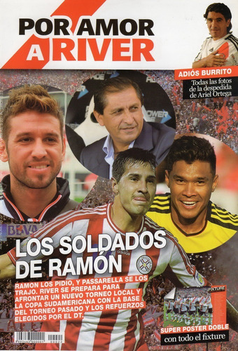 Revista Por Amor A River Plate Nro. 22 * Poster Fixture