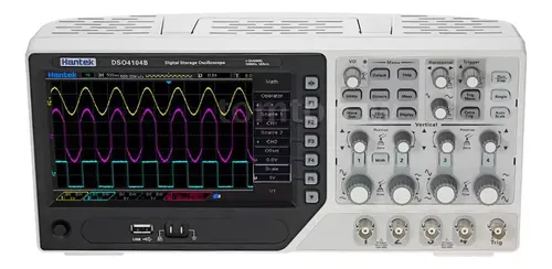 Osciloscopio Hantek Dso4104b 4 Canales 1 Gsa/s 100mhz