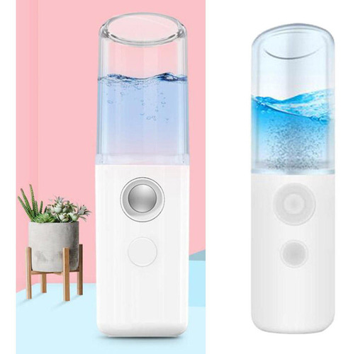 Imagen 2 de 12 de 2x Usb Mist Spray Hidratante Facial Handy Atomization Mister