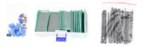 Kit De Placas Pcb De Doble Cara, 100 Piezas, Impreso Univers