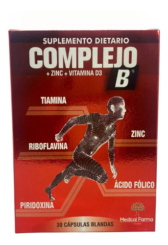 Complejo B + Zinc + Vitamina D3 - Unidad a $29000