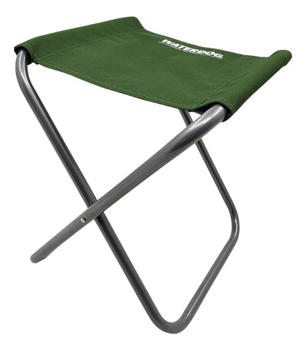 Banquito Plegable Waterdog Sts6002 Liviano Practico Banqueta Color Verde