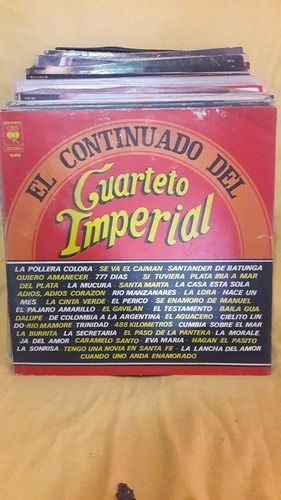 Vinilo Cuarteto Imperial El Continuado Volumen 1 Oooooooo C2