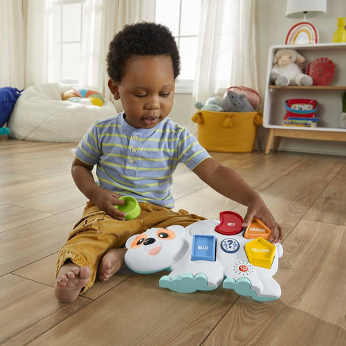 Juguete Oso Polar Fisher Price Color Blanco