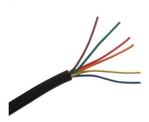 Imagem 3 de 4 de Cabo Manga 10 Vias X 26 Awg Preto 30 Metros - Sem Blindagem