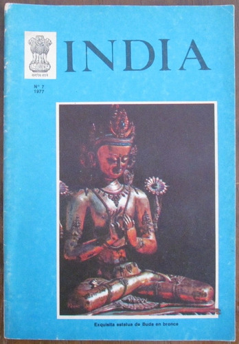 India - Boletín N° 7 De La Embajada De La India - 1977