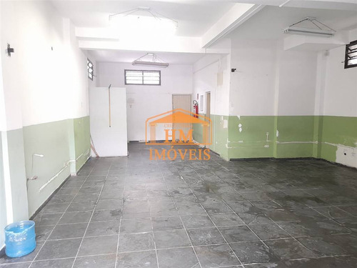 Imagem 1 de 5 de Locacao - Salao Comercial. Centro - Sao Vicente - Hm3619