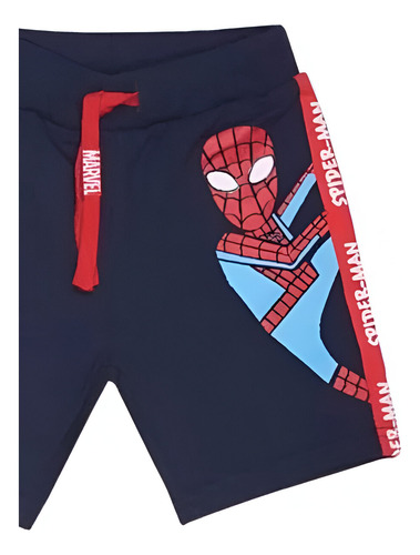 Spiderman Short Bermuda Talla 3 Marvel