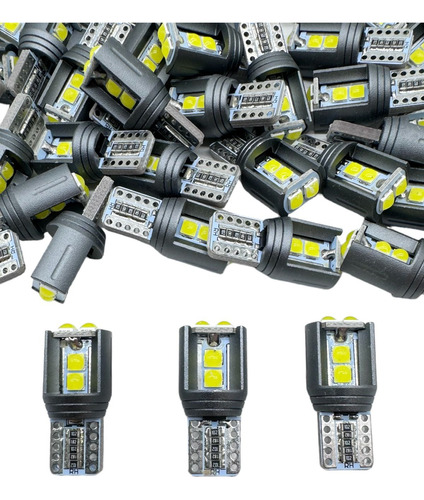 Lampara Led Posición T10 Interior Señalización X2 Blancofrio