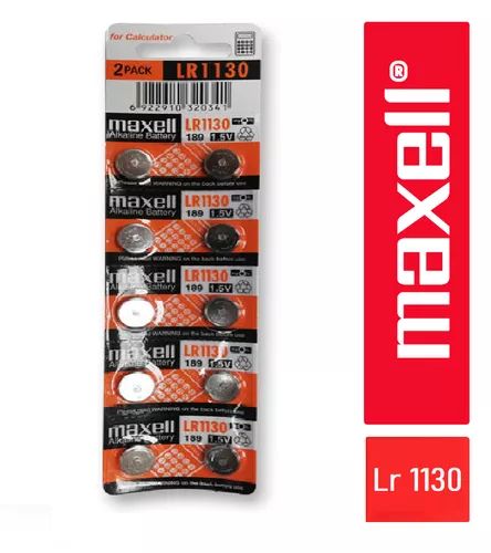 Pack 10 Pila Lr1130 Maxell 1,5v - Lr 1130 - Bigbull