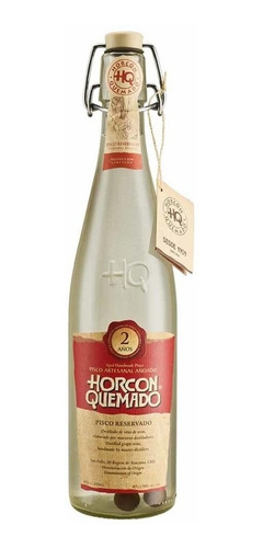 Pisco Horcón Quemado 40º 2 Años 645cc