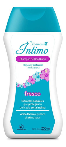 Lomecan V Shampoo Íntimo Fresco 200ml