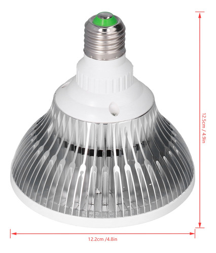 Bombilla Para Plantas, 22 W, E27, 200 Led, Crecimiento De Es