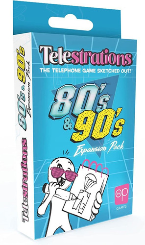 Telestrations 80s/90s Expansion Pack | Con 600 Palabras, Fr