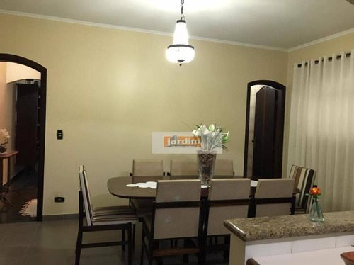 Sobrado Com 3 Dormitórios (1 Suíte), Sala 3 Ambs E 2 Vagas À Venda, 281 M² - Rudge Ramos - São Bernardo Do Campo/sp - So2840