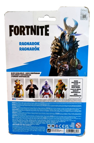 Fortnite Atlantean Fishstick + Ragnarok Jazwares Series 17