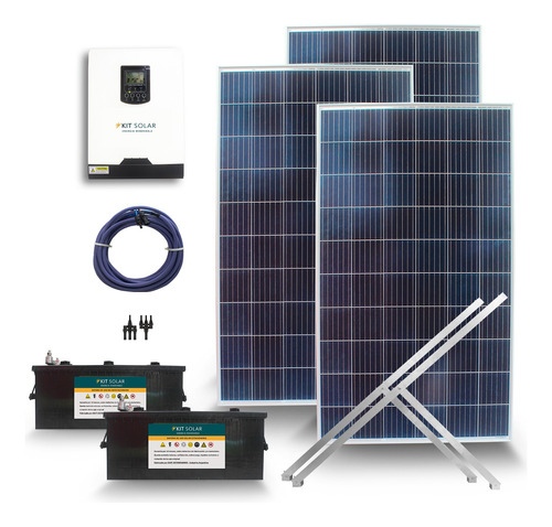 Kit Solar Completo Autoinstalable Con Paneles Inteligente 2s