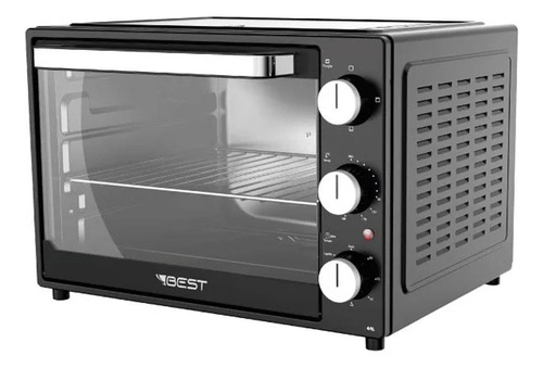 Forno Elétrico Bancada Com Timer Best 44l 1500w Preto - 110v