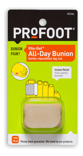 Profoot Vita Gel Todo El Da Bunion, Una Talla Para Todos1ea