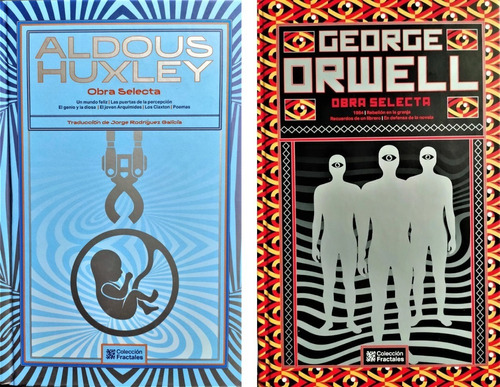 George Orwell + Aldous Huxley / Obra Selecta De Lujo 2x1