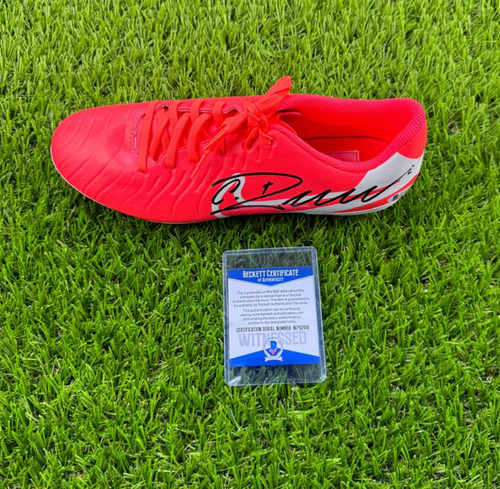 Autografiado Por Cristiano Ronaldo Tempo Con Coa Beckett