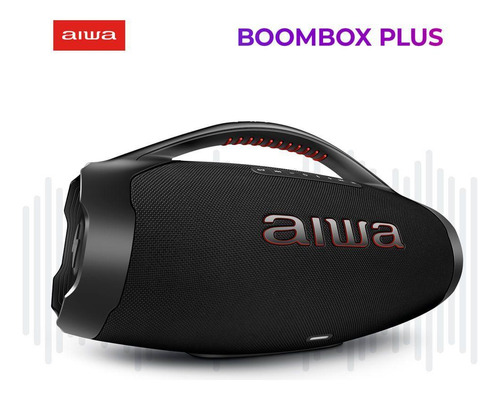 Caixa De Som Boombox Plus Aiwa Bbs01b 200w Bluetooth Bivolt