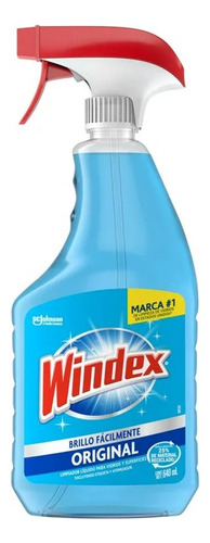 Windex limpiador de vidrios en atomizador original 640ml