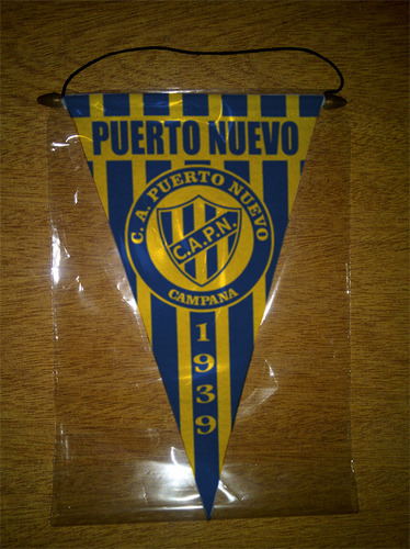 Banderin Paño 37cm Puerto Nuevo Campana Modelo 05