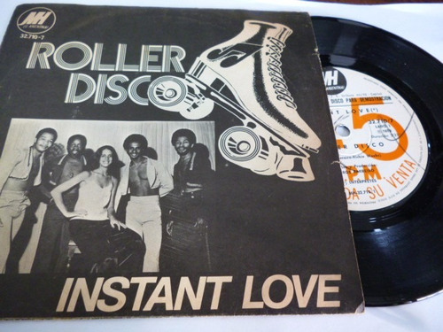 Instant Love Roller Disco Simple 7 Argentino Promo C Ggjjzz