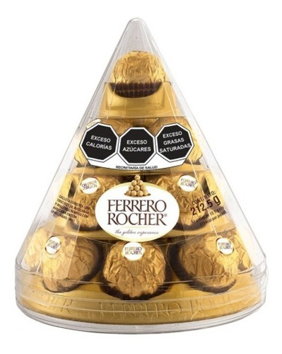 Chocolate Ferrero Rocher 17 Pzas De 12.5 G C/u 3cajas D