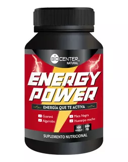 Energy Power Maca Negra & Huanarpo Macho & Algarrobo 100caps