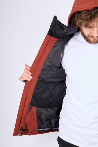 Campera Hombre Nieve Tecnica Captain Fin