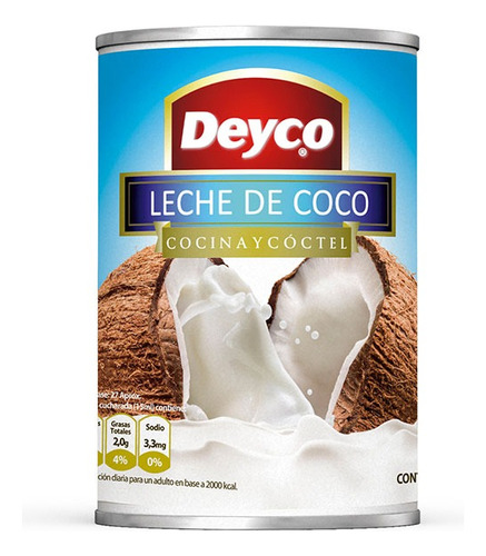 Coconut Bebida De Coco Deyco 400g Pack 9uds