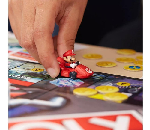 Juego de mesa Monopoly Gamer Mario Kart Hasbro E1870