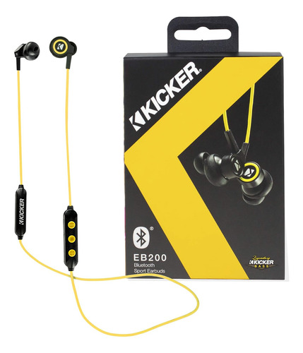 Kicker Bluetooth Wireless Earbuds | Passive Noise Reducin...