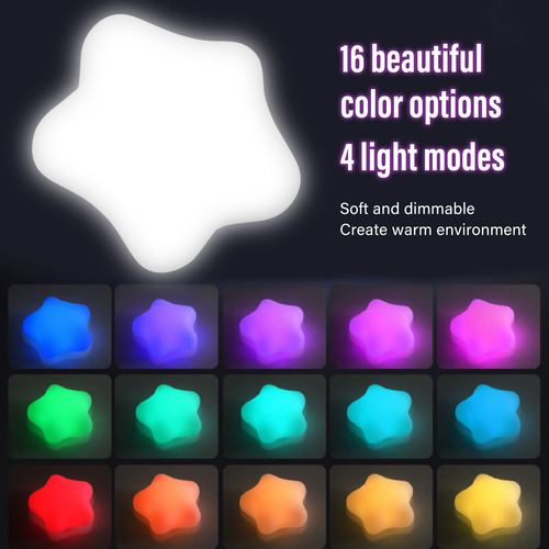Led Star Night Shape Ip68, Resistente Al Agua, Rgb, Que Camb